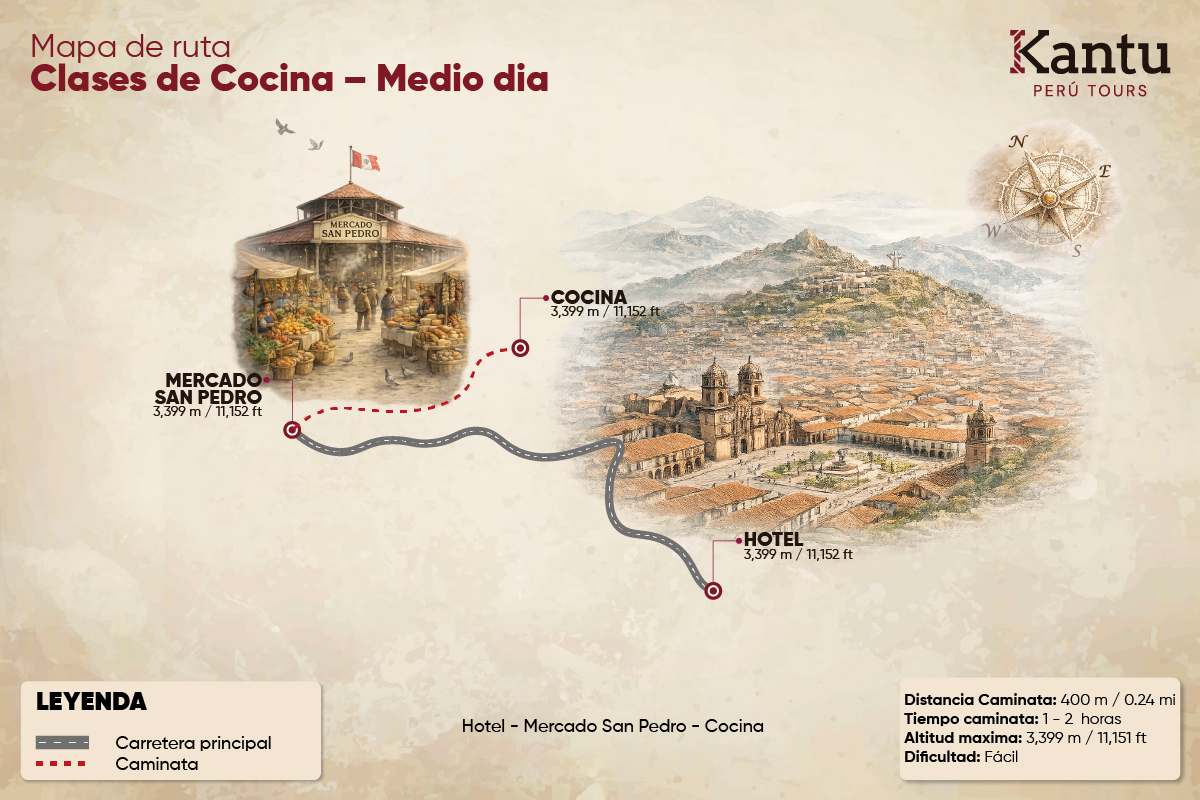 Tour Gastronómico Cusco: Clase de Cocina Peruana