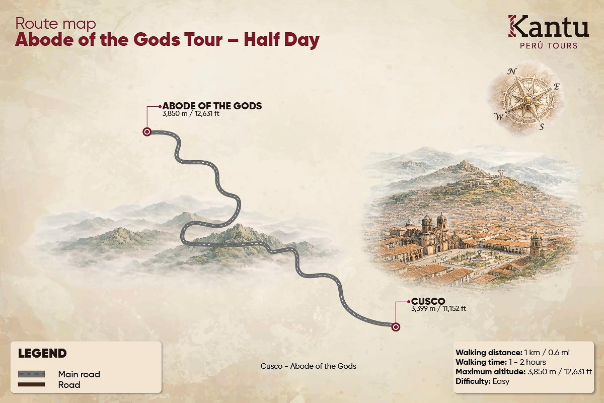 Abode of the Gods Tour in Cusco | Half Day
