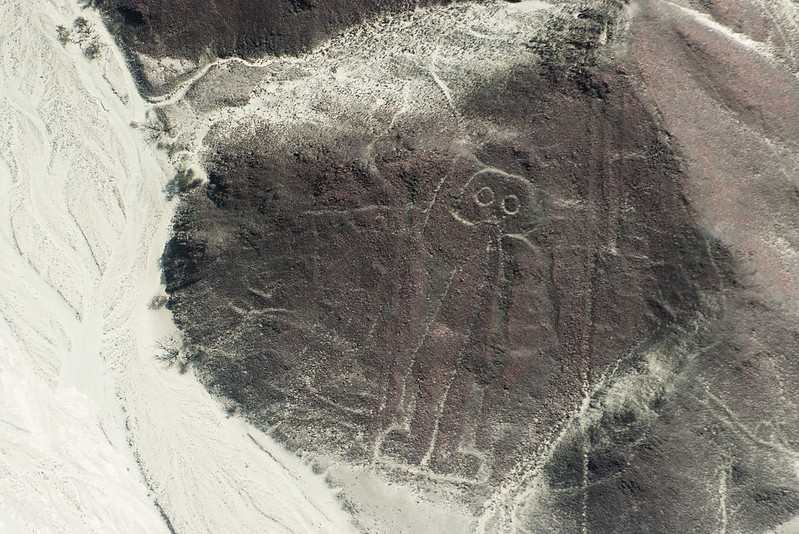 El Astronauta. Pampas de Nasca.