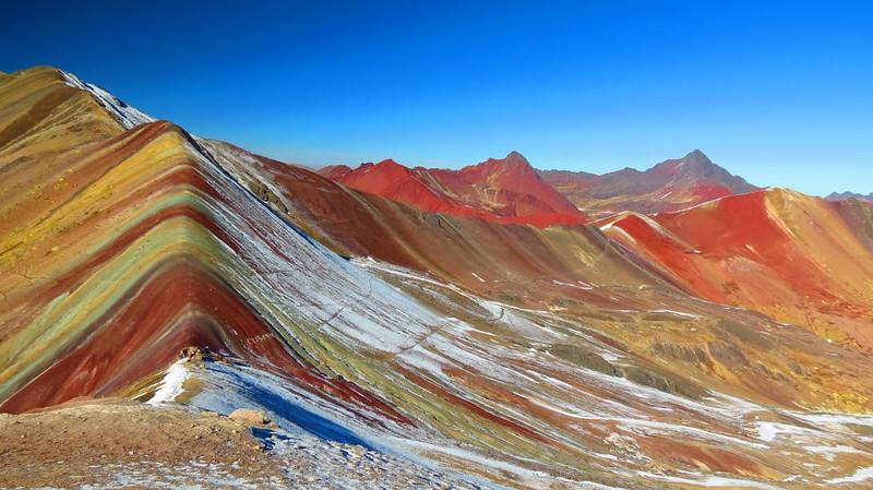 Vinicunca, el topss de montañas más visitas del Perú