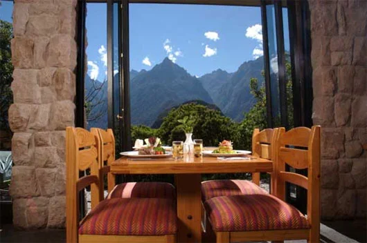 Touristic restaurant in Machu Picchu