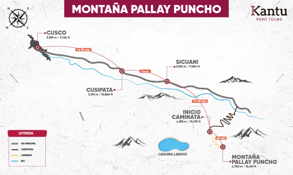 Ruta hacia Pallay Puncho
